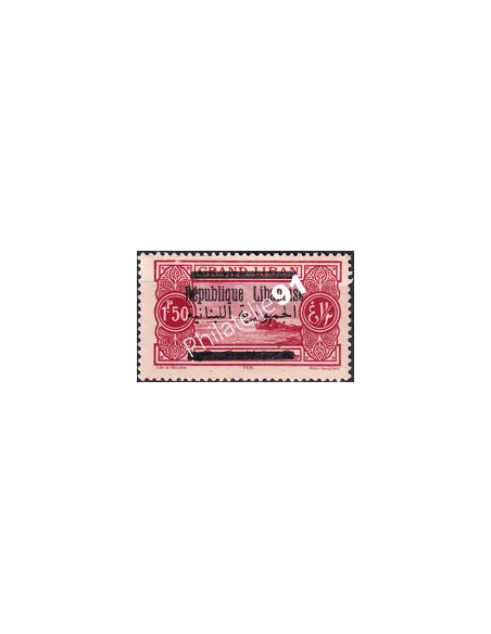 GRAND LIBAN, n° 101, collection timbres Colonies