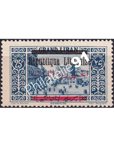 GRAND LIBAN, n° 110 charnière, collection timbres Colonies