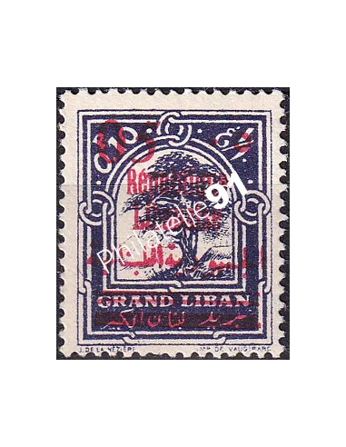 GRAND LIBAN, n° 116 charnière, collection timbres Colonies