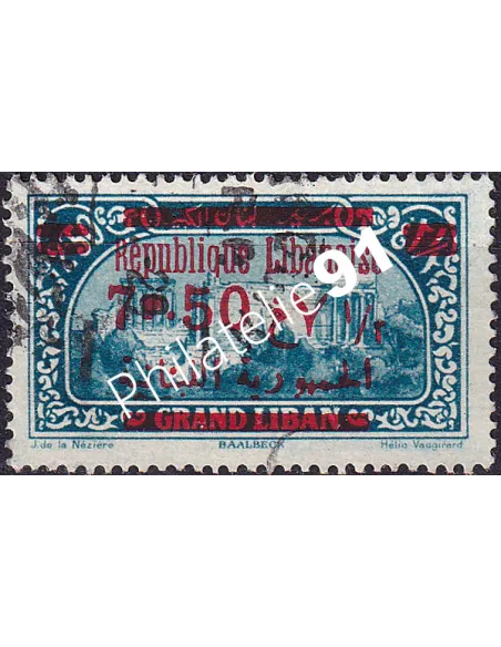 GRAND LIBAN, n° 120 oblitéré, collection timbres Colonies
