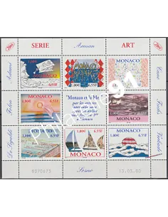 MONACO -  n°  2240 à 2247 - F - Monaco et la Mer