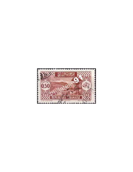 GRAND LIBAN, n° 131a oblitéré, collection timbres colonies françaises