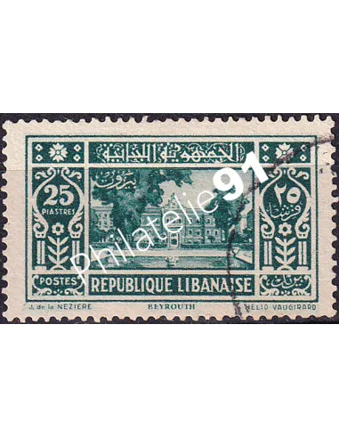 GRAND LIBAN, n° 146 oblitéré, collection timbres Colonies