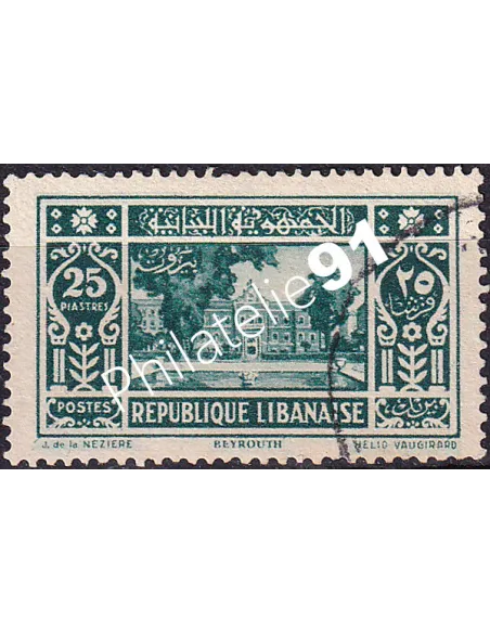 GRAND LIBAN, n° 146 oblitéré, collection timbres Colonies