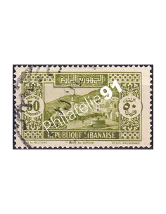 GRAND LIBAN, n° 147 oblitéré, collection timbres Colonies
