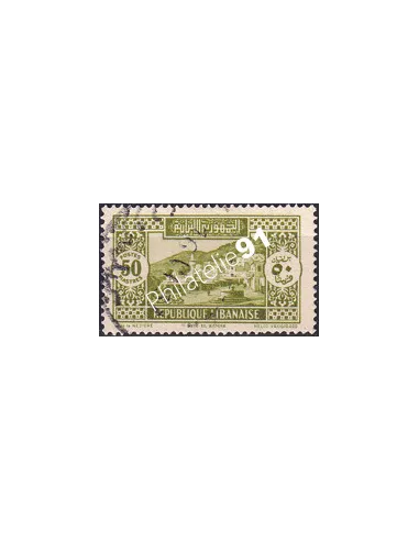 GRAND LIBAN, n° 147 oblitéré, collection timbres Colonies