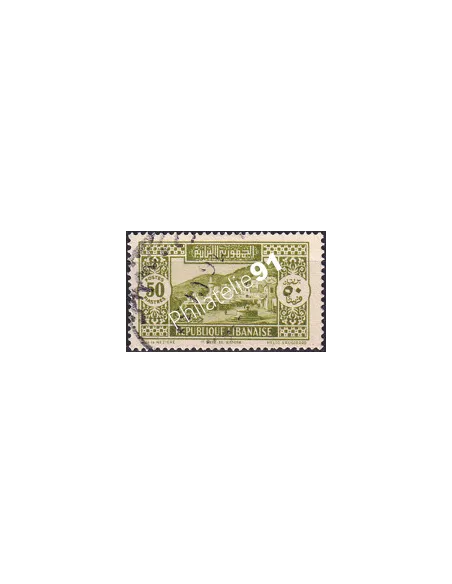 GRAND LIBAN, n° 147 oblitéré, collection timbres Colonies