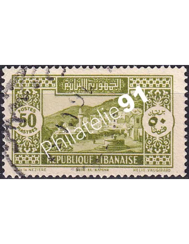 GRAND LIBAN, n° 147 oblitéré, collection timbres Colonies