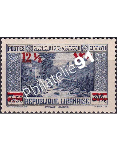 GRAND LIBAN, n° 162 charnière, collection timbres Colonies