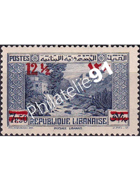 GRAND LIBAN, n° 162 charnière, collection timbres Colonies