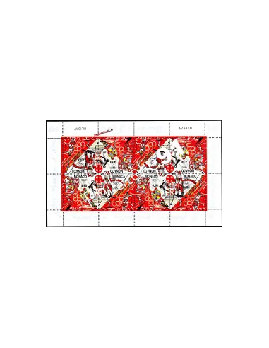 MONACO -  n°  2142 à 2143 - F - Jeux Olympique d'hiver