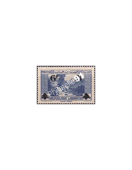 GRAND LIBAN, n° 184 charnière, collection timbres Colonies