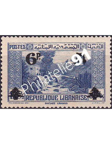 GRAND LIBAN, n° 184 charnière, collection timbres Colonies