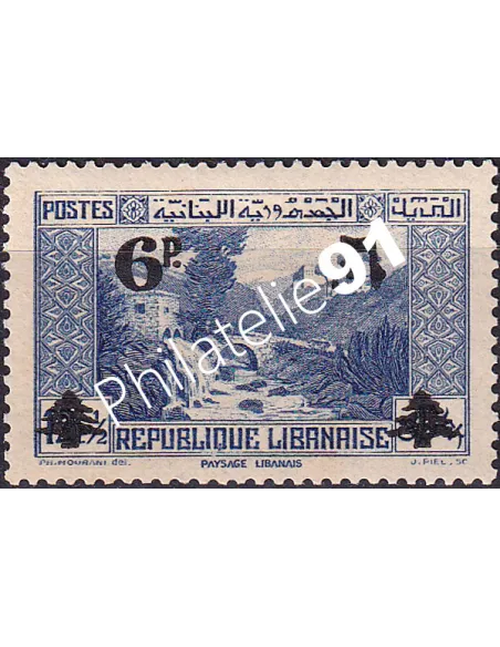 GRAND LIBAN, n° 184 charnière, collection timbres Colonies