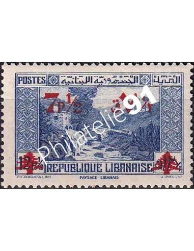 GRAND LIBAN, n° 185 charnière, collection timbres Colonies