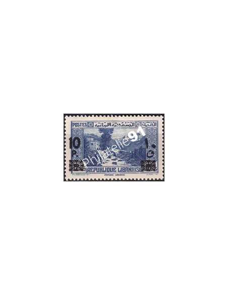 GRAND LIBAN, n° 186 charnière, collection timbres Colonies