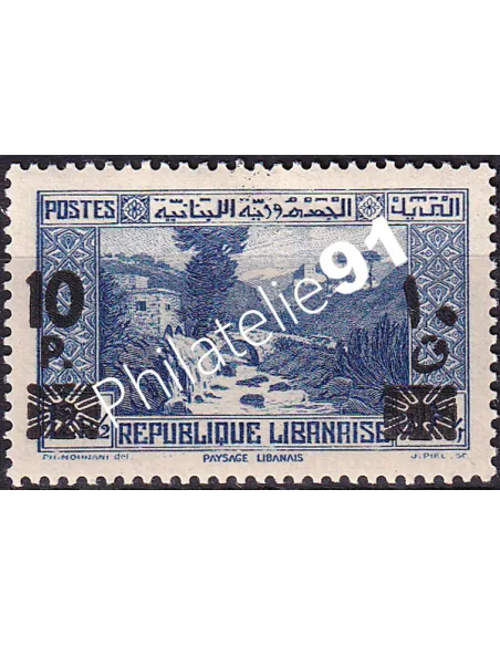 GRAND LIBAN, n° 186 charnière, collection timbres Colonies