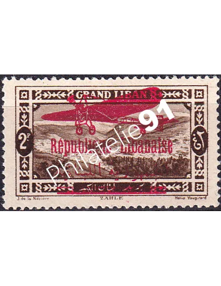 GRAND LIBAN, PA n° 31 charnière, collection timbres Colonies