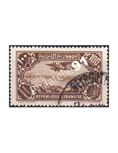 GRAND LIBAN, PA n° 48 oblitéré, collection timbres Colonies