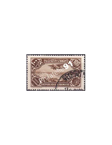 GRAND LIBAN, PA n° 48 oblitéré, collection timbres Colonies