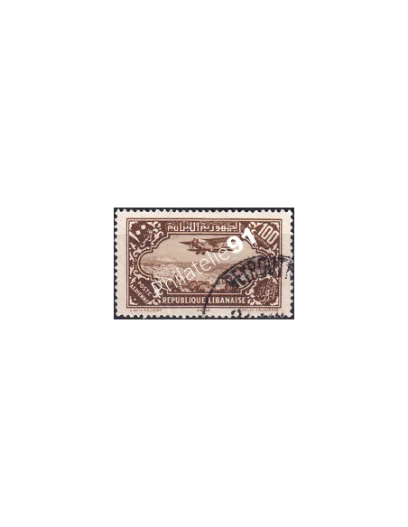 GRAND LIBAN, PA n° 48 oblitéré, collection timbres Colonies