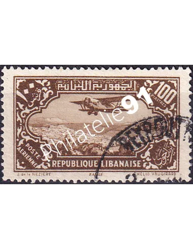 GRAND LIBAN, PA n° 48 oblitéré, collection timbres Colonies