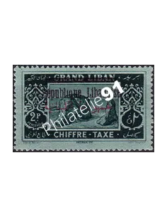 GRAND LIBAN, Timbre-Taxe n° 23 charnière, collection timbres Colonies