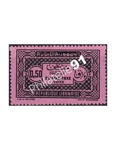 GRAND LIBAN, Timbre-Taxe n° 29 charnière, collection timbres Colonies