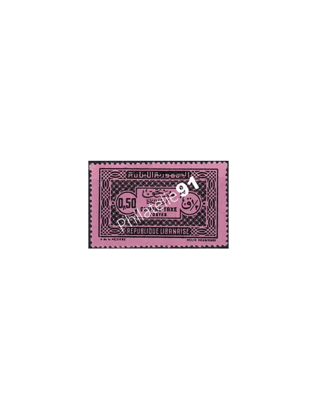 GRAND LIBAN, Timbre-Taxe n° 29 charnière, collection timbres Colonies
