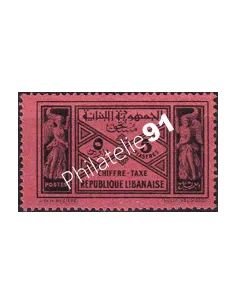 GRAND LIBAN, Timbre-Taxe n° 33 charnière, collection timbres Colonies