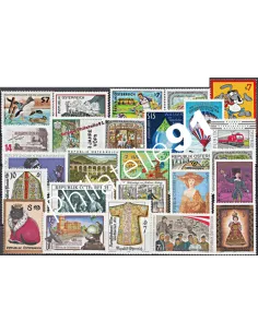 Timbres d'AUTRICHE, Année complète 2001, timbres d'Europe
