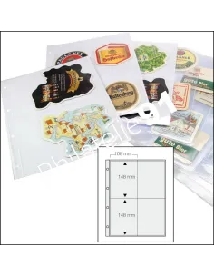 SAFE, 15 Feuilles pour album sous-bocks de bière,Matériel collection