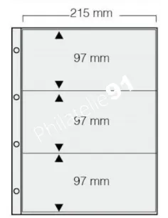 SAFE, Feuille pour album tickets, Matériels collections
