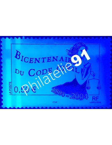 Variété sur timbre n° 3644, collection timbres France