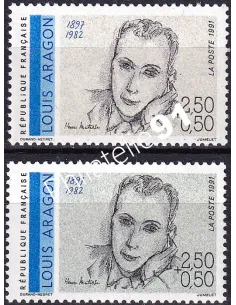 Variété sur timbre n° 2683, collection timbres France