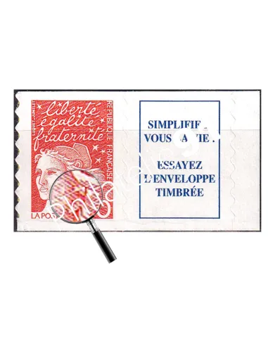 Variété sur timbre n° 3101aa, collection timbres France