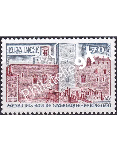 Variété sur timbre n° 2044a, collection timbres France
