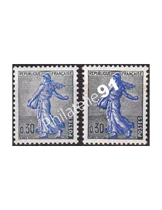 Variété sur timbre n° 1234A, collection timbres France