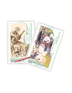 ADH. n° 393a et 399a "Guitare" "Piano" -  La paire