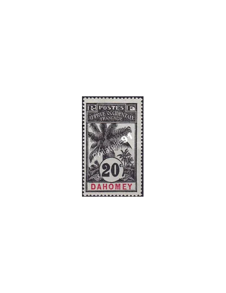 DAHOMEY, n° 23, timbres colonies françaises