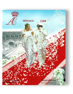 Bloc-Feuillet n° 101, Collection timbres Monaco