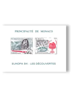 Bloc spécial n° 23a ND, sur papier gommé, Collection timbres Monaco