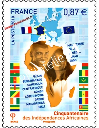 ADH. n° 472 - "Cinquantenaire des Indépendances Africaines"