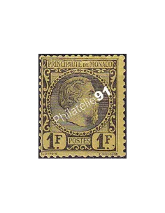 Monaco, n° 9 charnière, Collection timbres Monaco