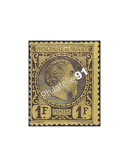 Monaco, n° 9 charnière, Collection timbres Monaco