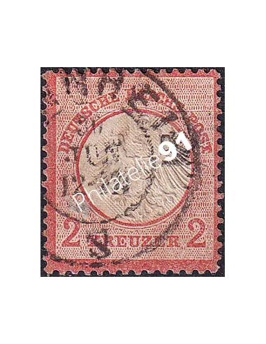 Allemagne,timbre Empire n° 8a oblitéré, collection timbres Europe