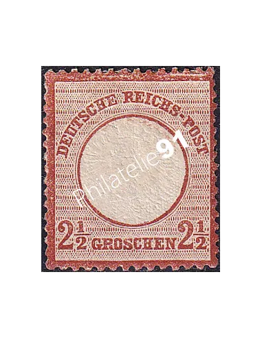 Allemagne,timbre Empire n° 18 charnière, collection timbres Europe