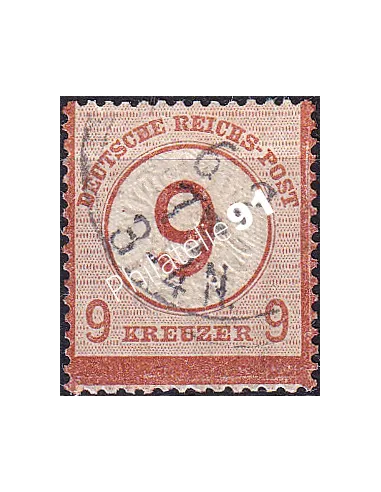 Allemagne,timbre Empire n° 29 oblitéré, collection timbres Europe