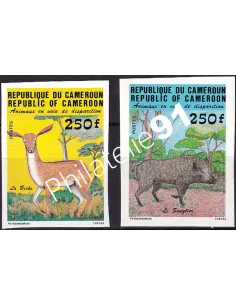 Cameroun, n° 740 à 741 ND, collection timbres Colonies