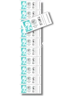 timbres n° 5734 de roulette Service Plus Marianne de l'Avenir